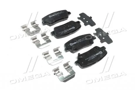Гальмівні колодки дискові BREMBO P30 063
