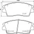 Тормозные колодки Brembo P30096