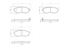 Klocki ham. HYUNDAI ELANTRA BREMBO P30097 (фото 1)