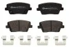 KLOCKI HAMULCOWE TYL BREMBO P30112 (фото 2)