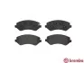 Колодки гальмiвнi переднi Chrysler Voyager III 01- Jeep Cherokee (KJ) 01- BREMBO P37007 (фото 2)