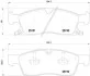 Тормозные колодки BREMBO P37 017 (фото 1)