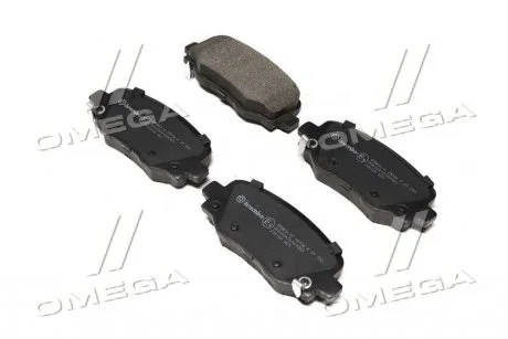 Гальмівні колодки дискові BREMBO P37020
