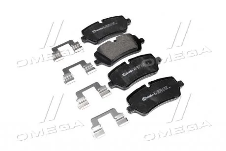 Тормозные колодки BREMBO P44 021