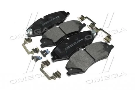 Колодки гальмівні дискові BREMBO P44 022