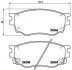 Тормозные колодки BREMBO P49 033 (фото 1)