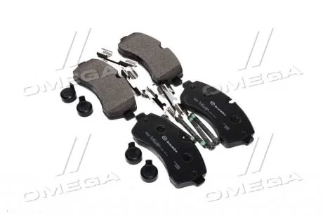 Комплект тормозных колодок, дисковый тормоз BREMBO P50 059