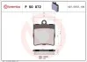 Комплект тормозных колодок, дисковый тормоз BREMBO P50 072 (фото 1)