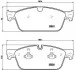 Тормозные колодки Brembo P50 102