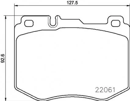 Гальмівні колодки BREMBO P50120