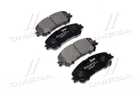 Колодки гальмівні дискові BREMBO P56 099
