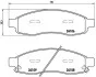 Гальмівні колодки дискові BREMBO P58 001 (фото 1)