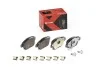 Klocki ham. Xtra FIAT DOBLO Box Body/MPV (223_) 11/00-&gt; / OPEL ADAM (M13) 10/ BREMBO P59051X (фото 2)