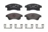 Тормозные колодки, тюнинг BREMBO P 59 076X (фото 1)