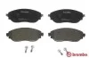 Комплект гальмівних колодок BREMBO P59082 (фото 2)