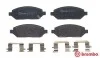 Гальмівні колодки (набір) BREMBO P59088 (фото 2)
