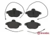 Гальмівні колодки, дискове гальмо (набір) BREMBO P61055 (фото 2)