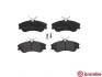 Комплект тормозных колодок, дисковый тормоз BREMBO P61069 (фото 2)