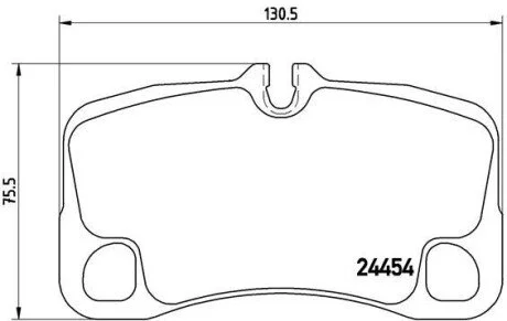 Автозапчасть BREMBO P65022
