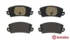 Гальмівні колодки, дискове гальмо (набір) BREMBO P68002 (фото 2)