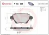 Гальмівні колодки, дискове гальмо (набір) BREMBO P68028 (фото 1)