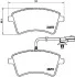 Колодки тормозные дисковые, к-кт. BREMBO P68058 (фото 1)