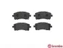 Колодки тормозные дисковые передние BREMBO P78010 (фото 2)