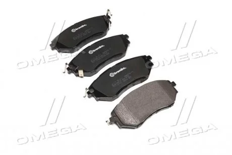Колодки гальмівні дискові BREMBO P78 017