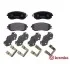 Тормозные колодки Brembo P78 021