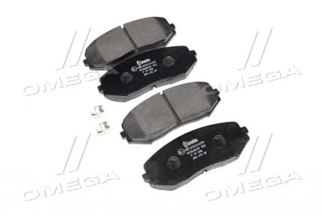 Колодки гальмівні дискові BREMBO P79 018