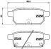 Тормозные колодки Brembo P79 029