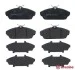 Комплект гальмівних колодок передн, TATA INDICA, LOADBETA, SAFARI, SIERRA, TELCOLINE, XENON 1.4-3.0D 08.94- BREMBO P82003 (фото 2)