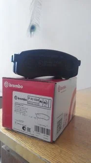 Колодки гальмівні дискові BREMBO P83 024