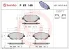 Колодки тормозные дисковые передние P83148