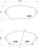 Тормозные колодки Brembo P83 150