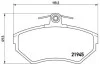 Гальмівні колодки дискові перед. VW Golf/Vento 1.4-1.9D 91-97/Polo BREMBO P85032 (фото 1)