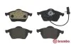 Колодки тормозные дисковые передние BREMBO P85060 (фото 2)