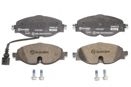 Тормозные колодки Xtra BREMBO P 85 126X