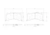 Klocki ham. AUDI E-TRON (GEN) 09/18-> / AUDI E-TRON Sportback (GEA) 09/1 P85183