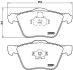 Тормозные колодки BREMBO P86 022 (фото 1)