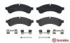 Гальмівні колодки DAILY IV Platforma / BREMBO PA6030 (фото 2)