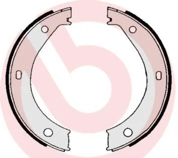 Комплект тормозных колодок, стояночная тормозная система BREMBO S06503