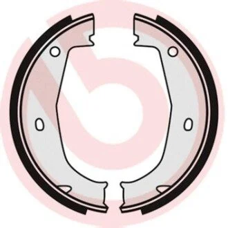 Комплект гальмівних колодок, стоянкова гальмівна система BREMBO S06508