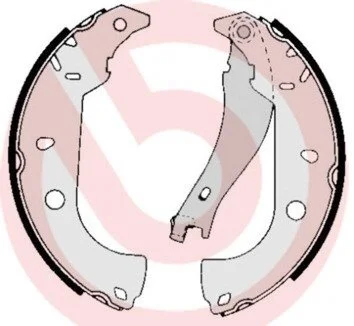 Гальмівні колодки (набір) BREMBO S23511 (фото 1)