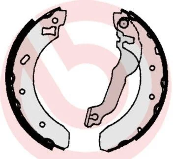 Гальмівні колодки (набір) BREMBO S24521