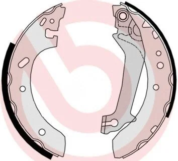 Гальмівні колодки (набір) BREMBO S24526