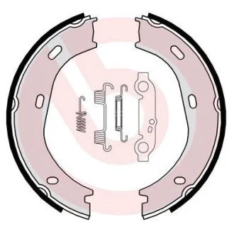Гальмівні колодки барабанні BREMBO S50 501 (фото 1)