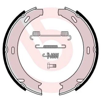 Гальмівні колодки ручного гальма BREMBO S50507