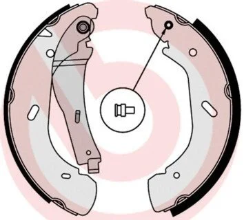 Комплект тормозных колодок BREMBO S56513 (фото 1)