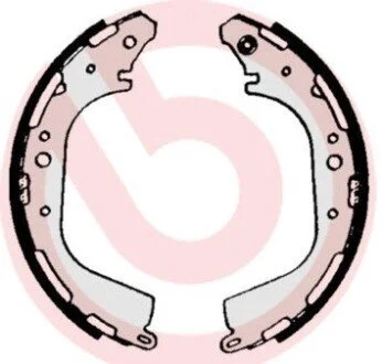 Гальмівні колодки барабанні BREMBO S56529